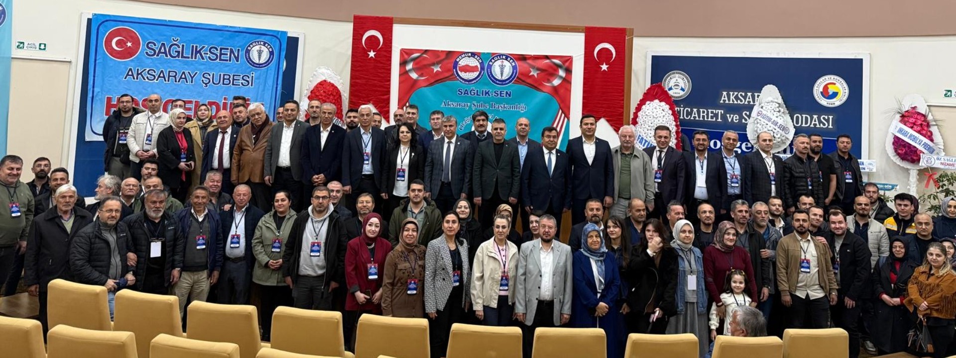 Sağlık-Sen Aksaray Şubesi’nin 7. Olağan Genel Kurulu Yapıldı